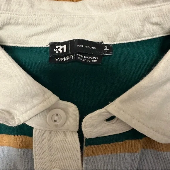 Simons Striped Rugby Shirt - Picture 3 of 5